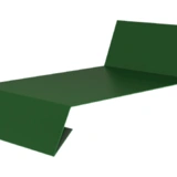 Отлив 20х60х20х2000 RAL 6005 зеленый мох полимерное покрытие